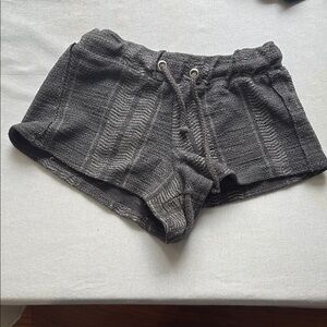 Beach by Exist Shorts- Cozy Gray Knit Shorts- small